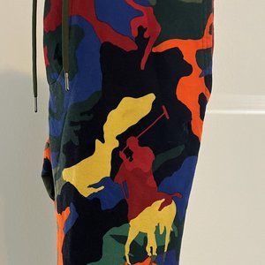 Polo Ralph Lauren Men's Polo Pony Camo Double-Knit Jogger Pants (Size Small)